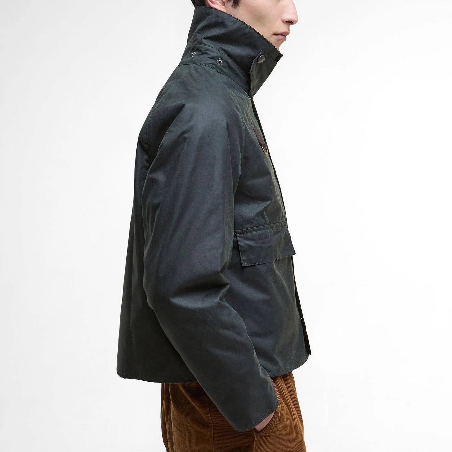 Spey Slim Waxed Jacket - Sage