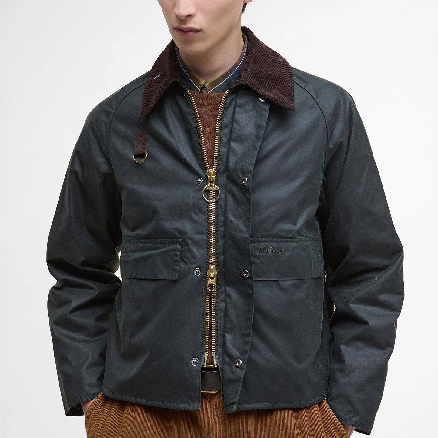 Spey Slim Waxed Jacket - Sage