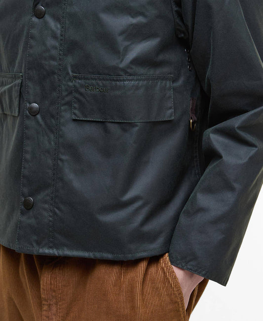 Spey Slim Waxed Jacket - Sage