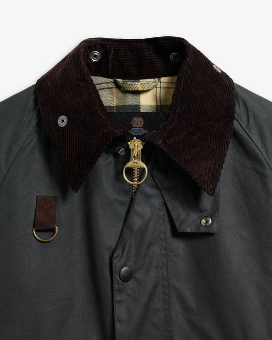 Spey Slim Waxed Jacket - Sage