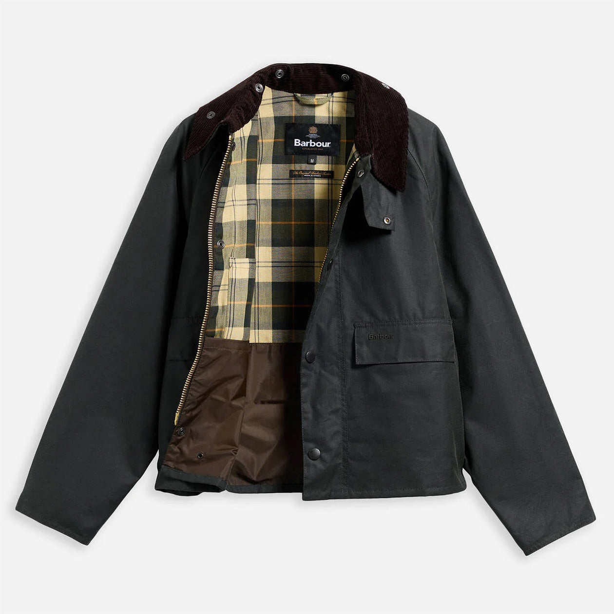 Spey Slim Waxed Jacket - Sage