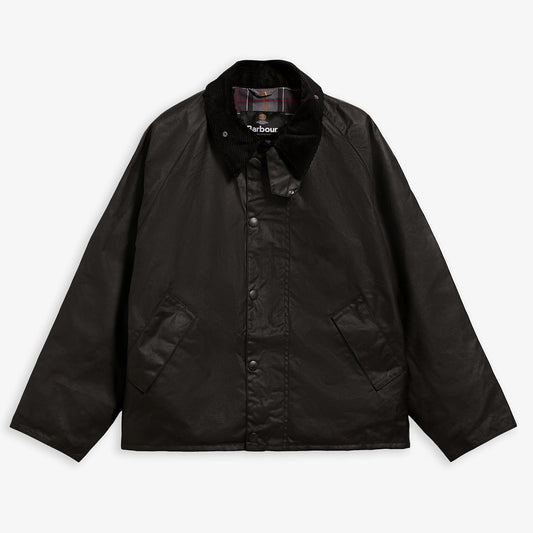 Transport Waxed Jacket - Black