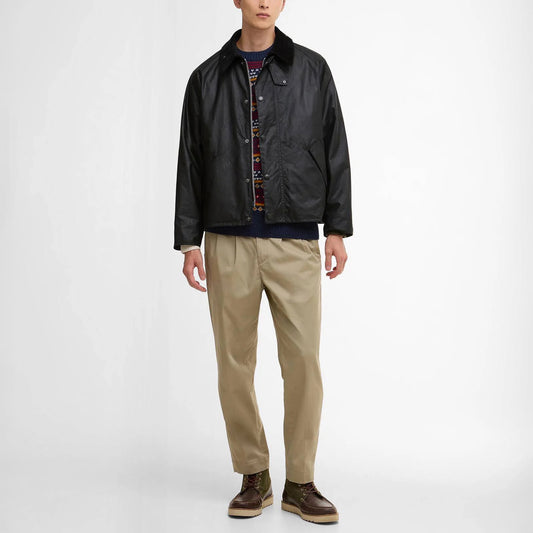 Transport Waxed Jacket - Black