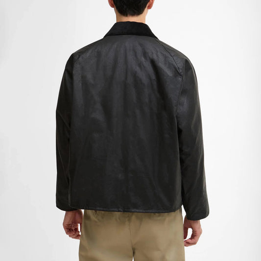 Transport Waxed Jacket - Black