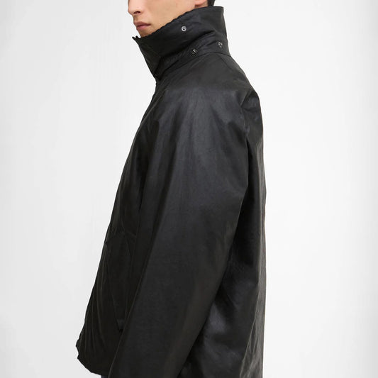 Transport Waxed Jacket - Black