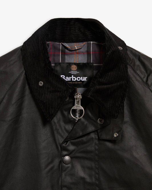 Transport Waxed Jacket - Black