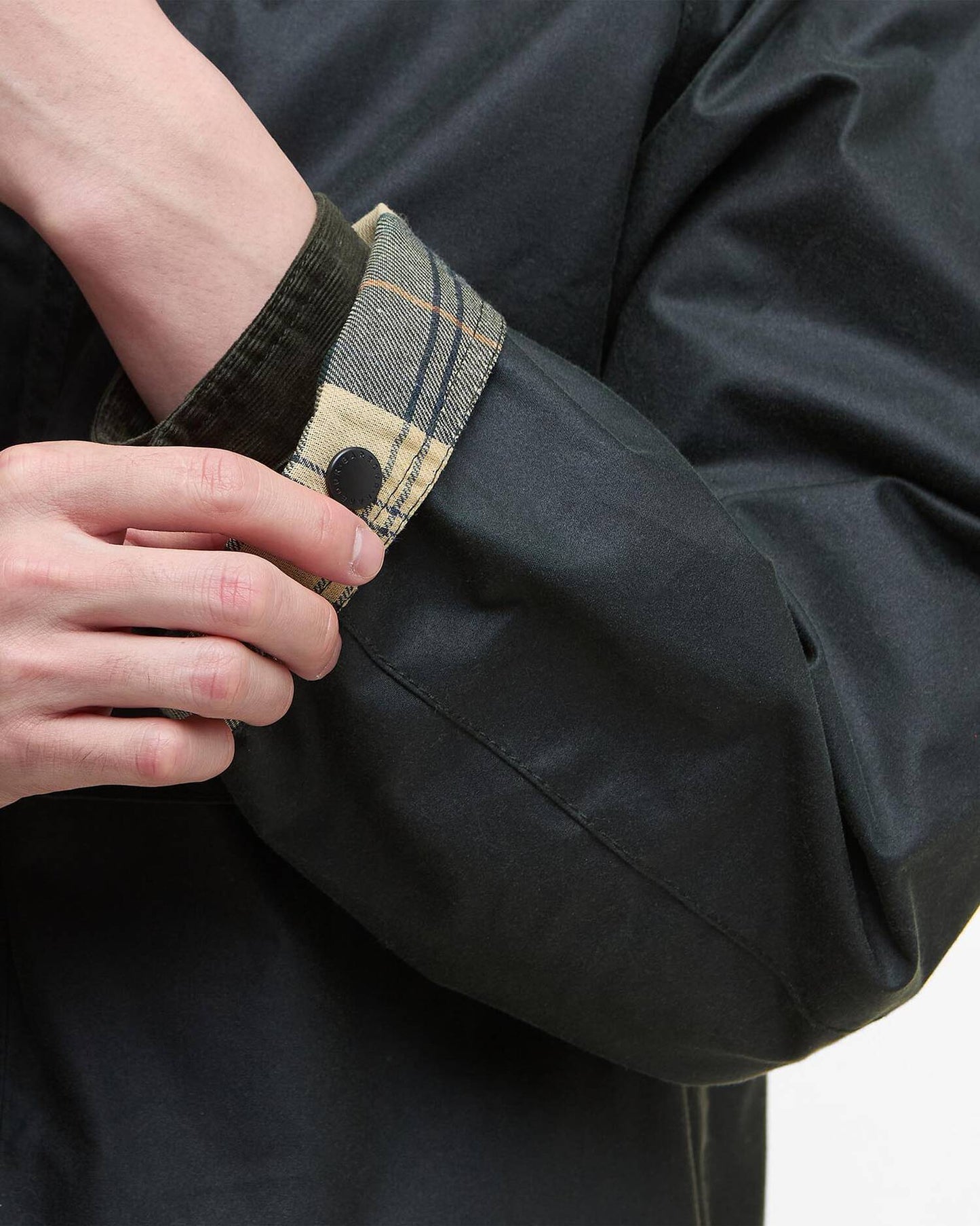 Modified Spey Waxed Jacket - Sage