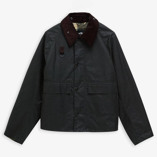 Modified Spey Waxed Jacket - Sage