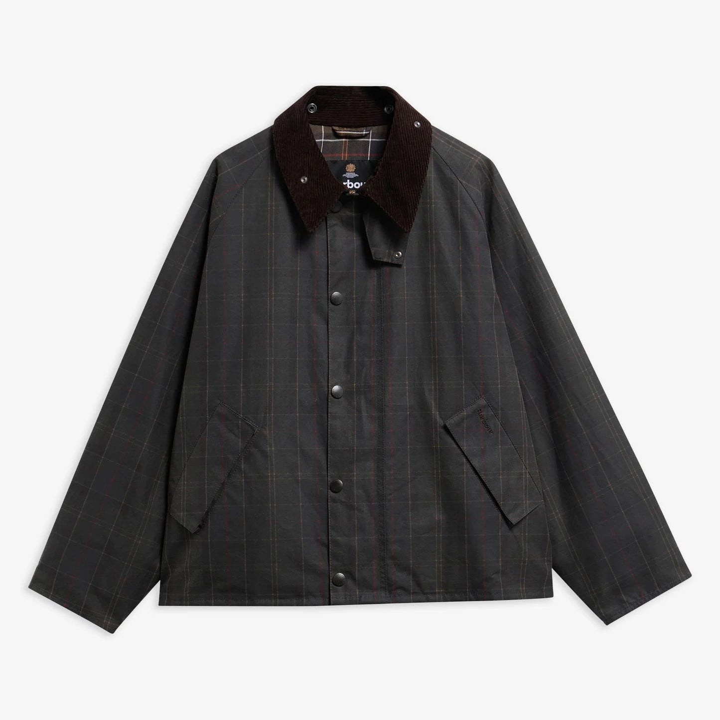 Tartan Transport Waxed Jacket - Dark Tartan