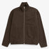Hornidal Relaxed Organic Loopback Track Jacket - Delicioso Brown