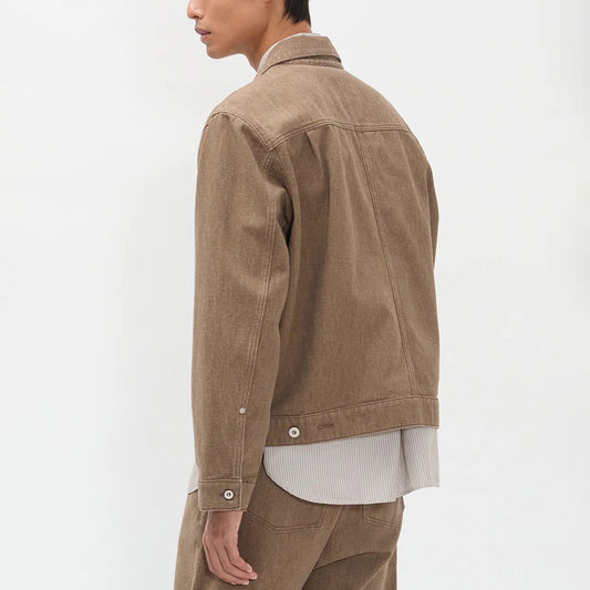 Storadal Resist Dyed Twill Type II Jacket - Walnut