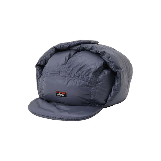 Mountain Lodge Down Ear Flap Cap - Airforce Blue