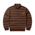 Striped LS Rugby Shirt - Brown