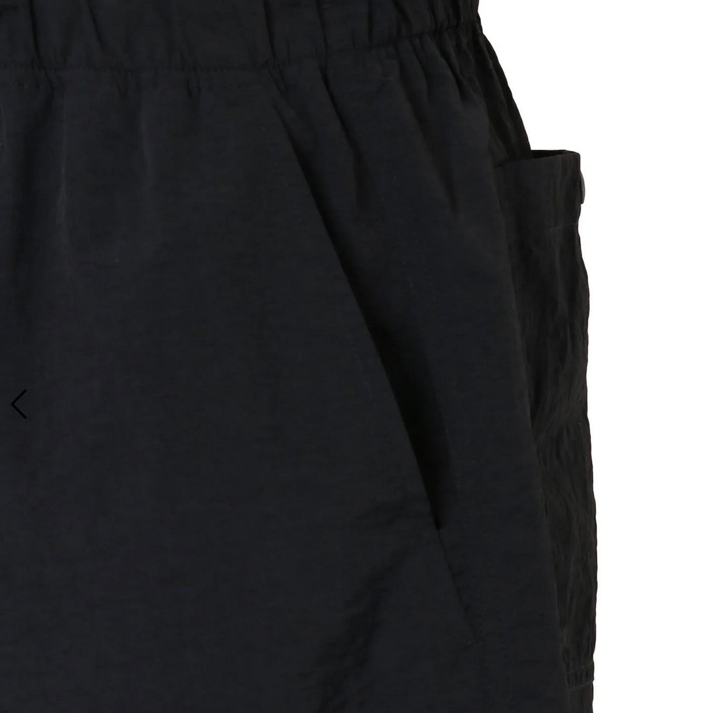 Nylon Tusser Easy Shorts - Black