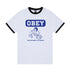 Peace Movement Ringer Tee - White / Black