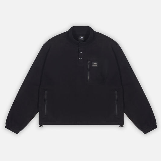Sherpa Fleece Overhead - Black