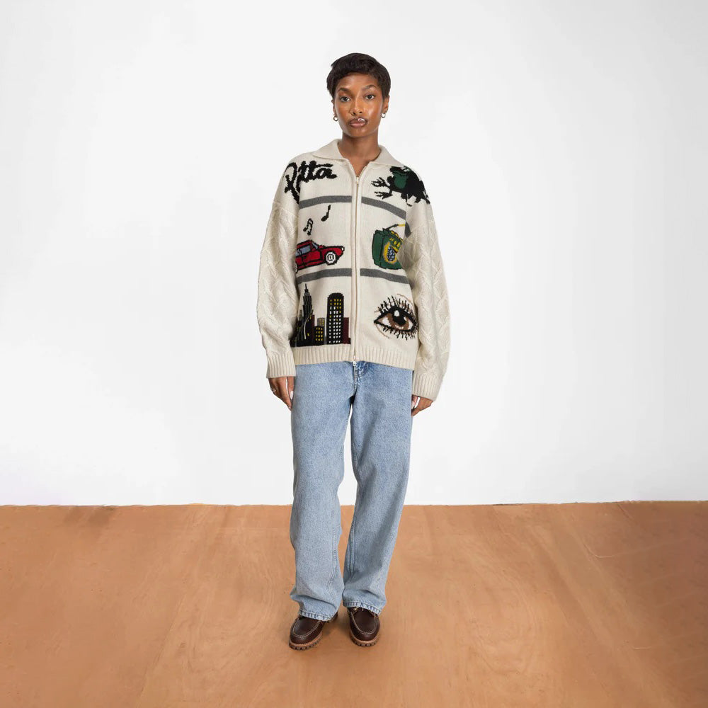 Perfect Day Knitted Cardigan - Peyote
