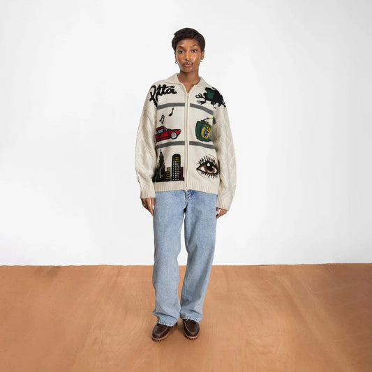 Perfect Day Knitted Cardigan - Peyote