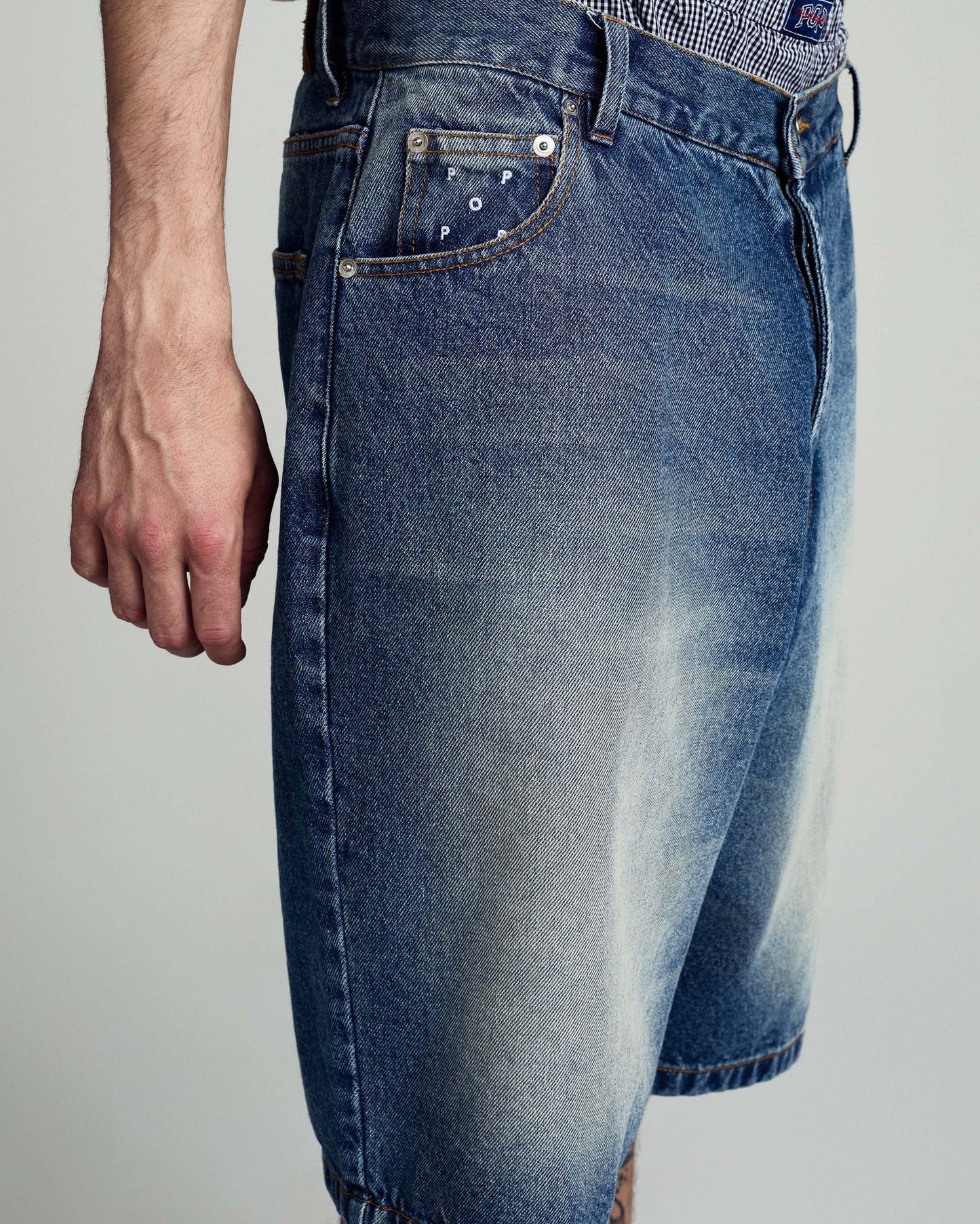 Longer DRS Short - Washed Denim