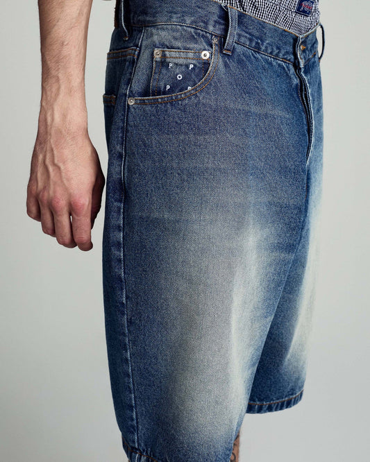 Longer DRS Short - Washed Denim