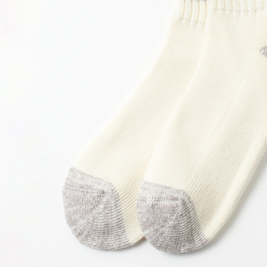 Coarse Ribbed Oldschool Socks - Brown