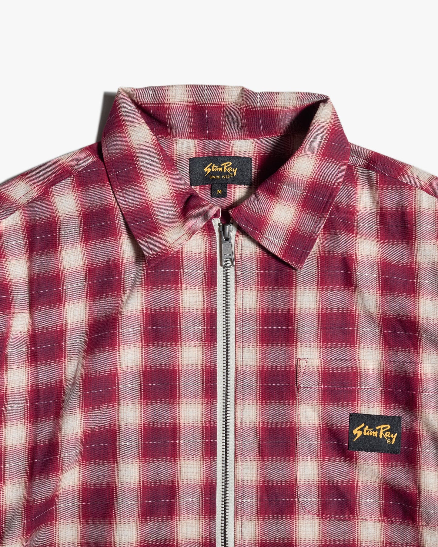 Zip Shirt - Red Check