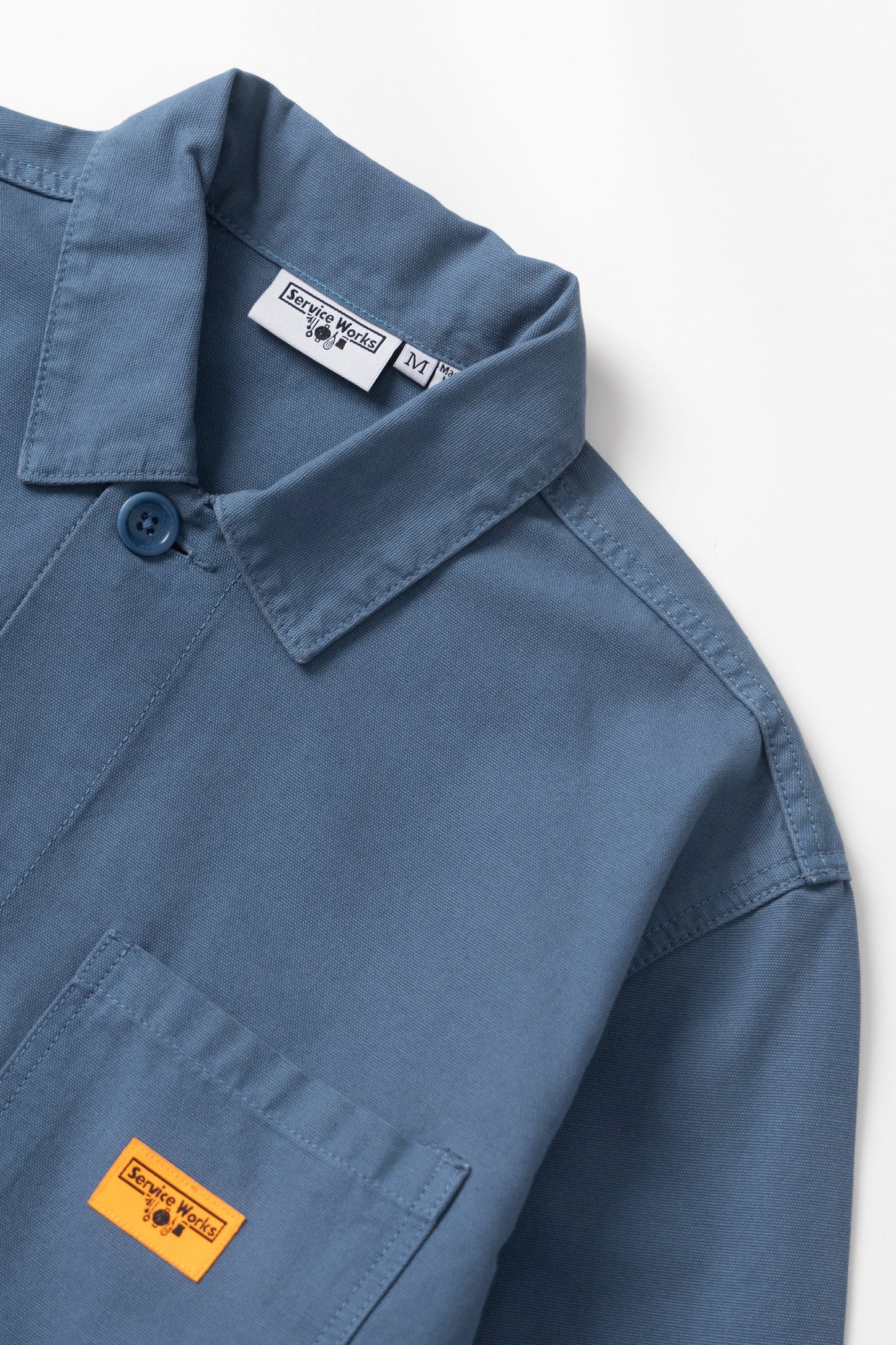 Canvas Chore Shirt - Slate