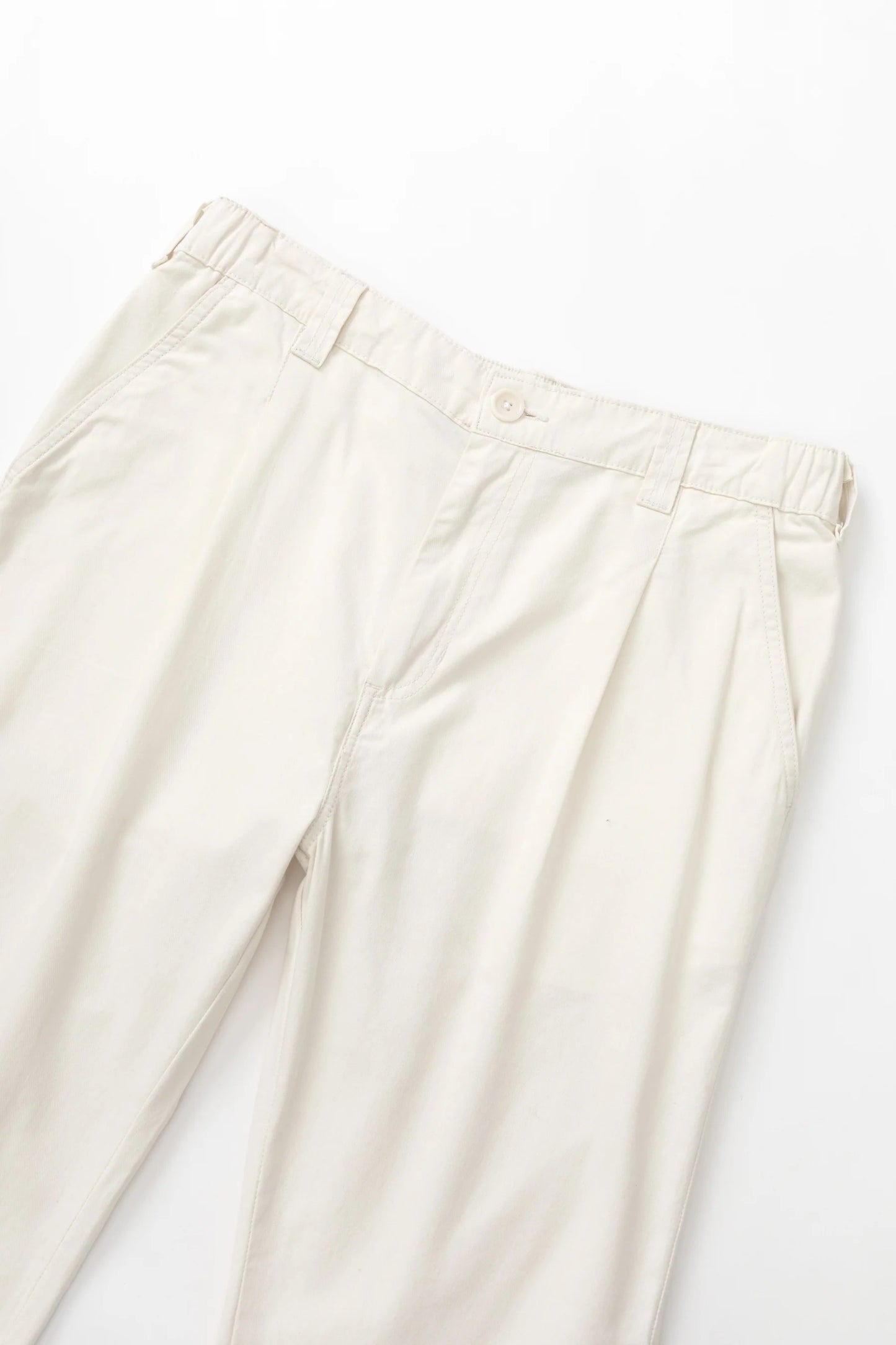 Twill Waiter Pants - Off White