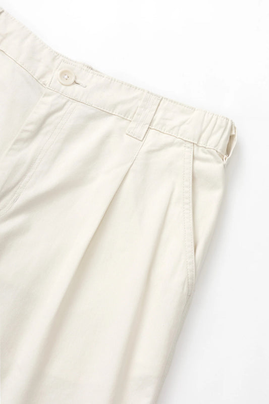 Twill Waiter Pants - Off White