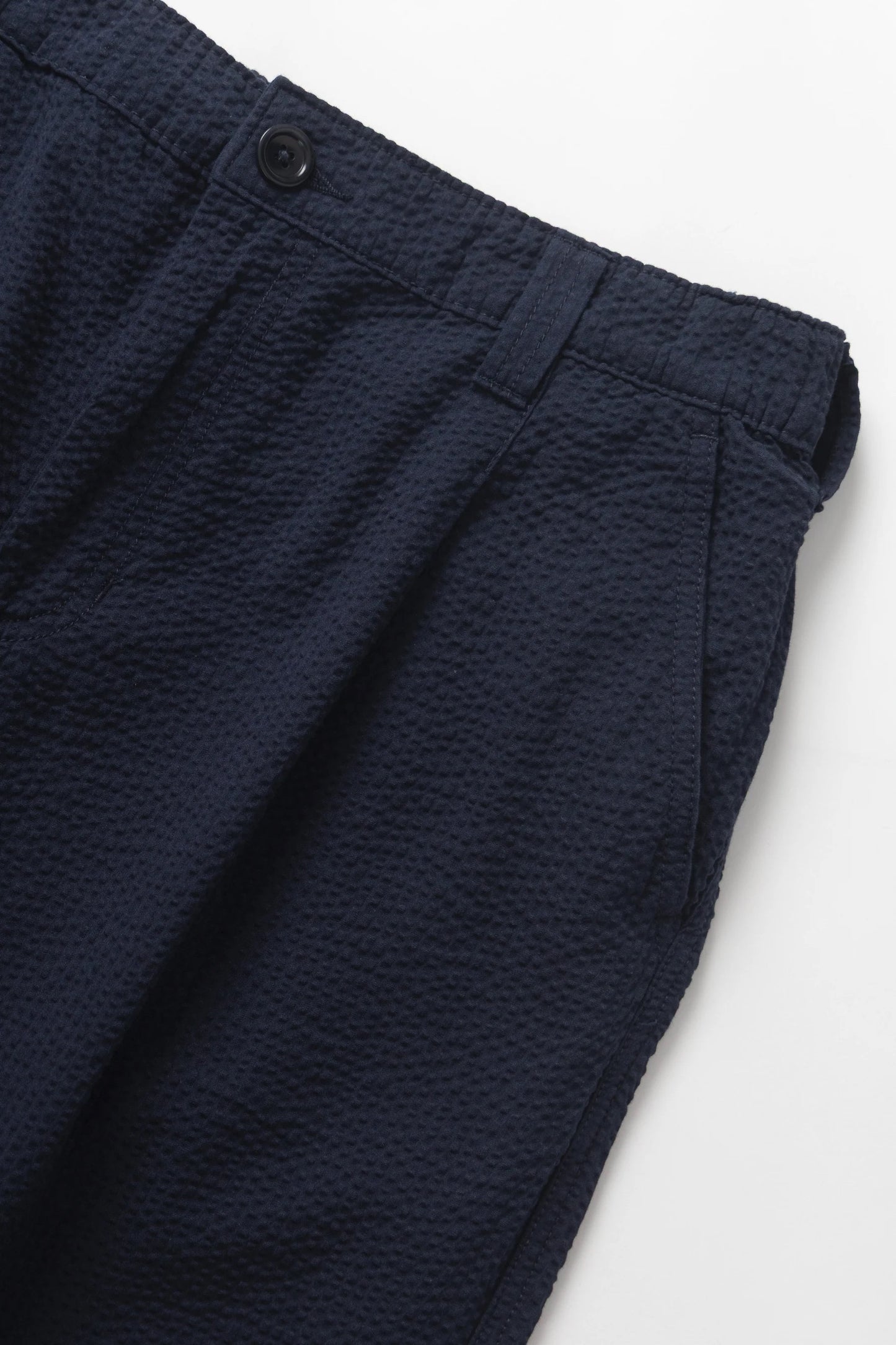 Seersucker Waiter Pants - Dark Navy