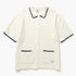 Blanket Stitch Knit - Off White