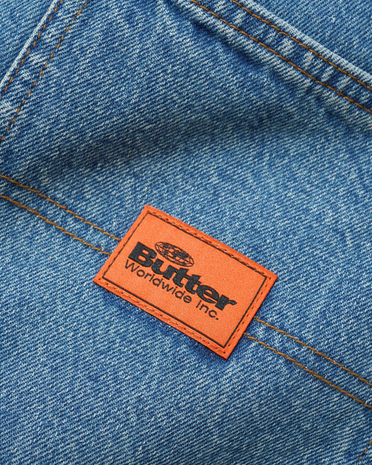 Santosuosso Denim Jeans - Distressed Indigo