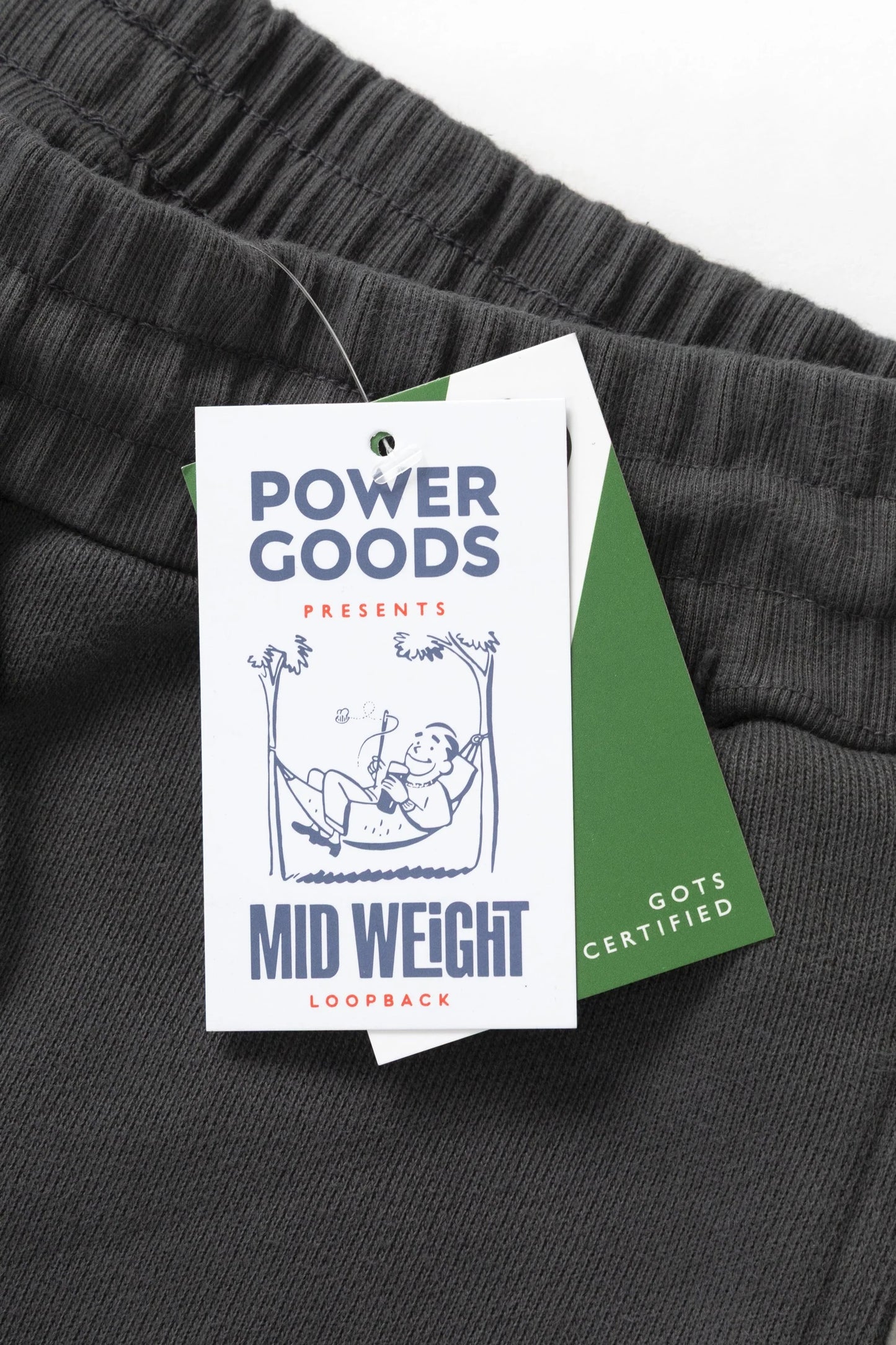 Loopback Sweat Shorts - Washed Black