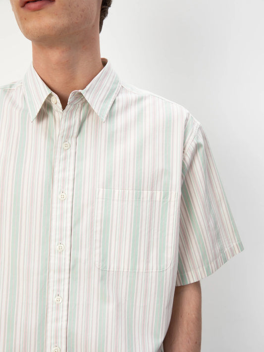 Striped S/S Shirt - Green
