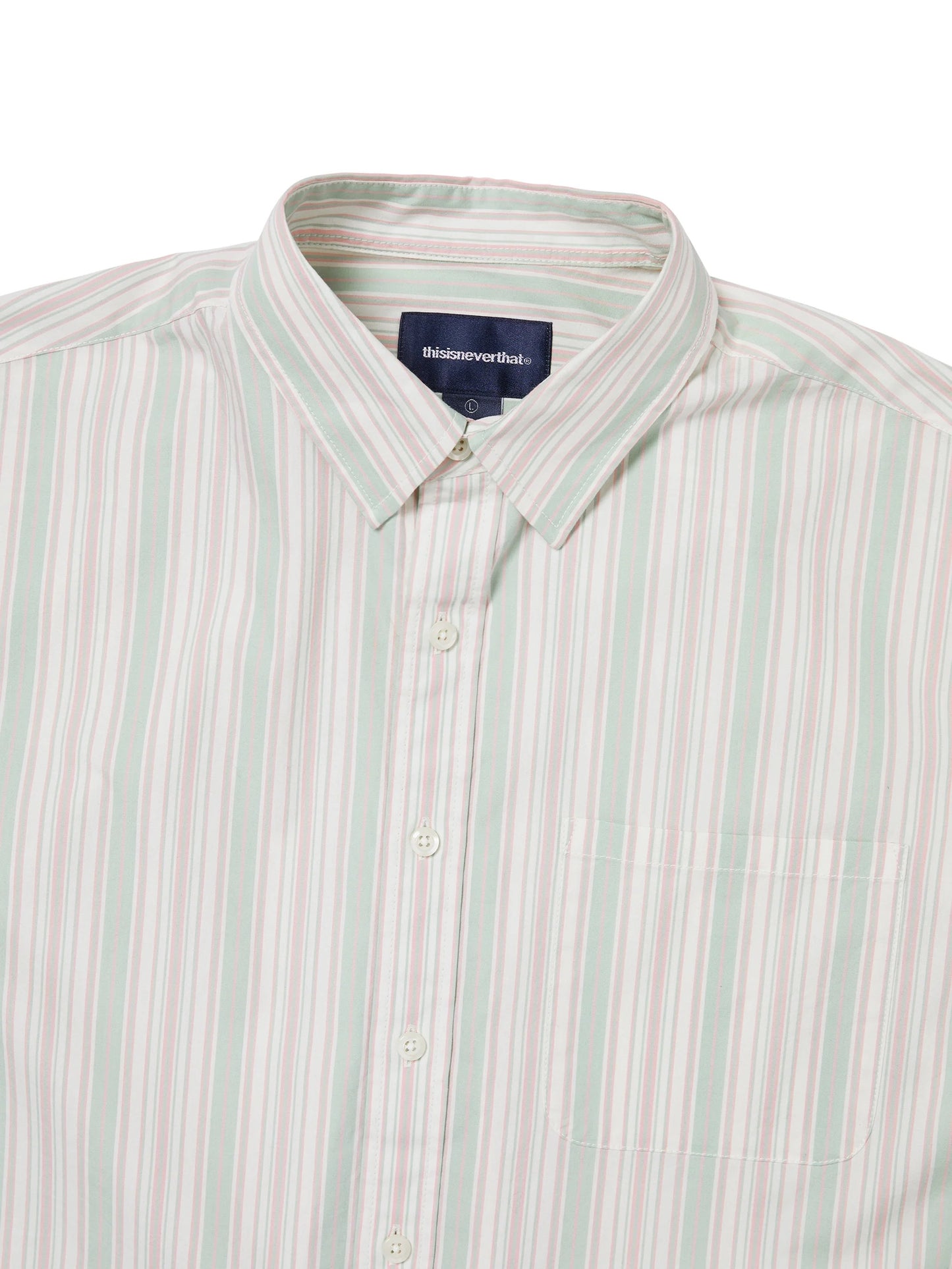 Striped S/S Shirt - Green
