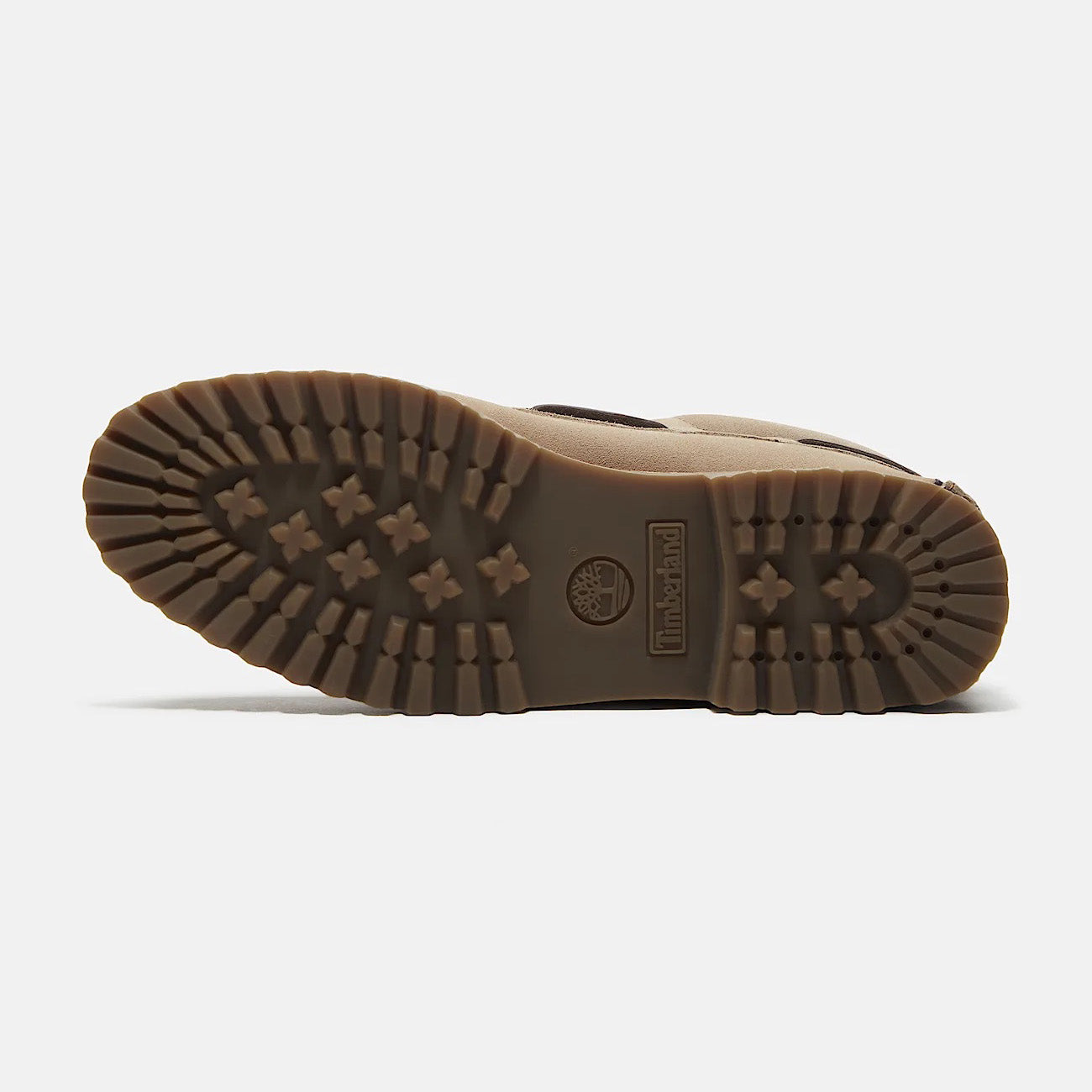 Authentic 'Mix Tape' Handsewn 3 Eye Lug Boat Shoe - Taupe