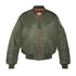 90s Oversized Bomber - Army Kaki