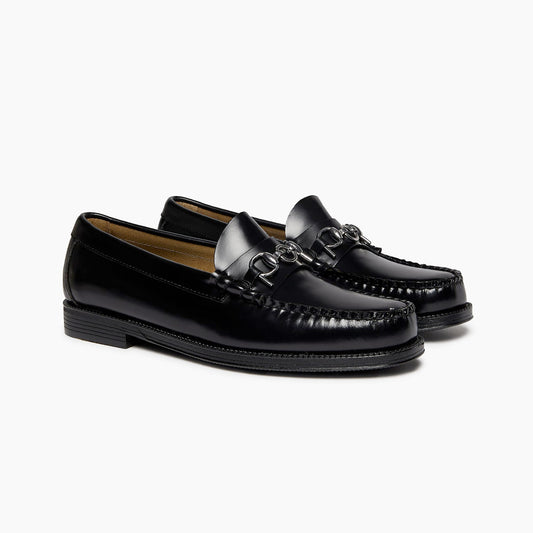 G.H. Bass X POP Trading Company Easy Weejun Lincoln - Black Leather