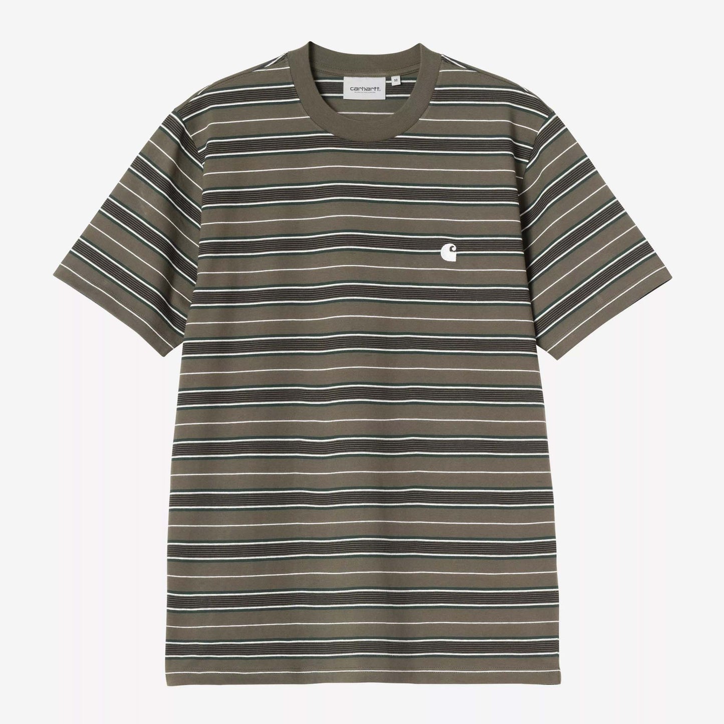 S/S Bronson T-Shirt, Bronson Stripe - Cypress