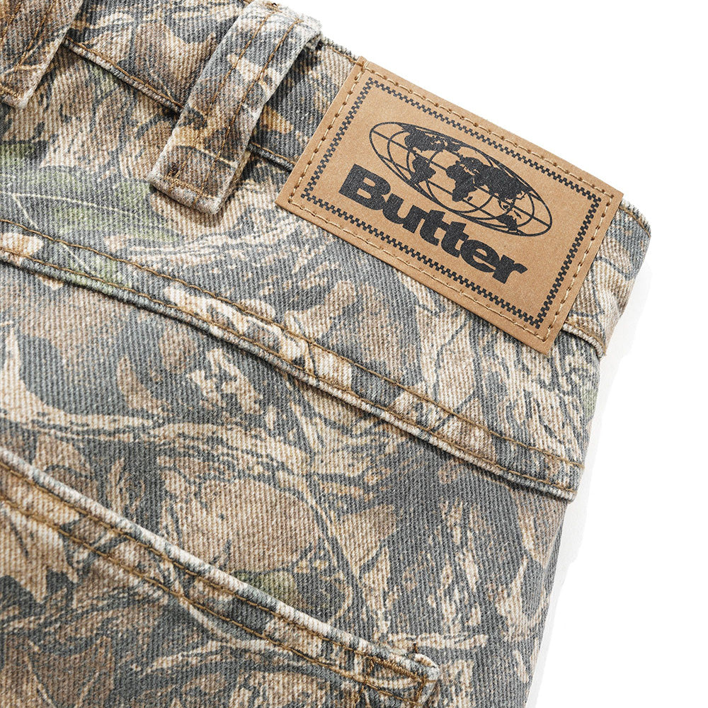 Carpenter Denim Jeans - Forest Camo