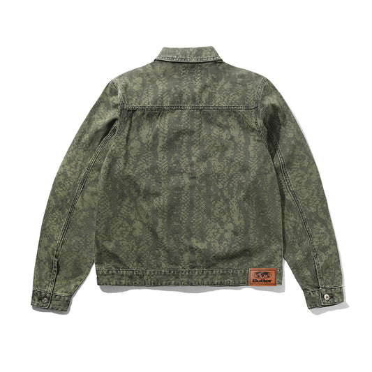 Garage Denim Jacket - Lowland Camo