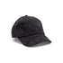 Denim Applique Cap - Black Wash