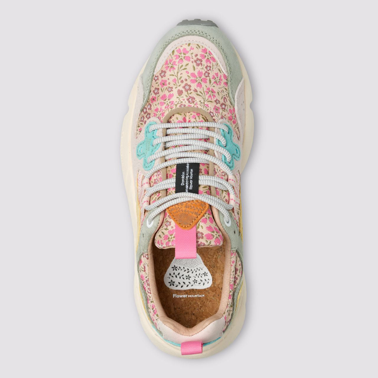 Yamano 3 Woman Suede / Nylon - Leo / Sage / Pink / Yellow
