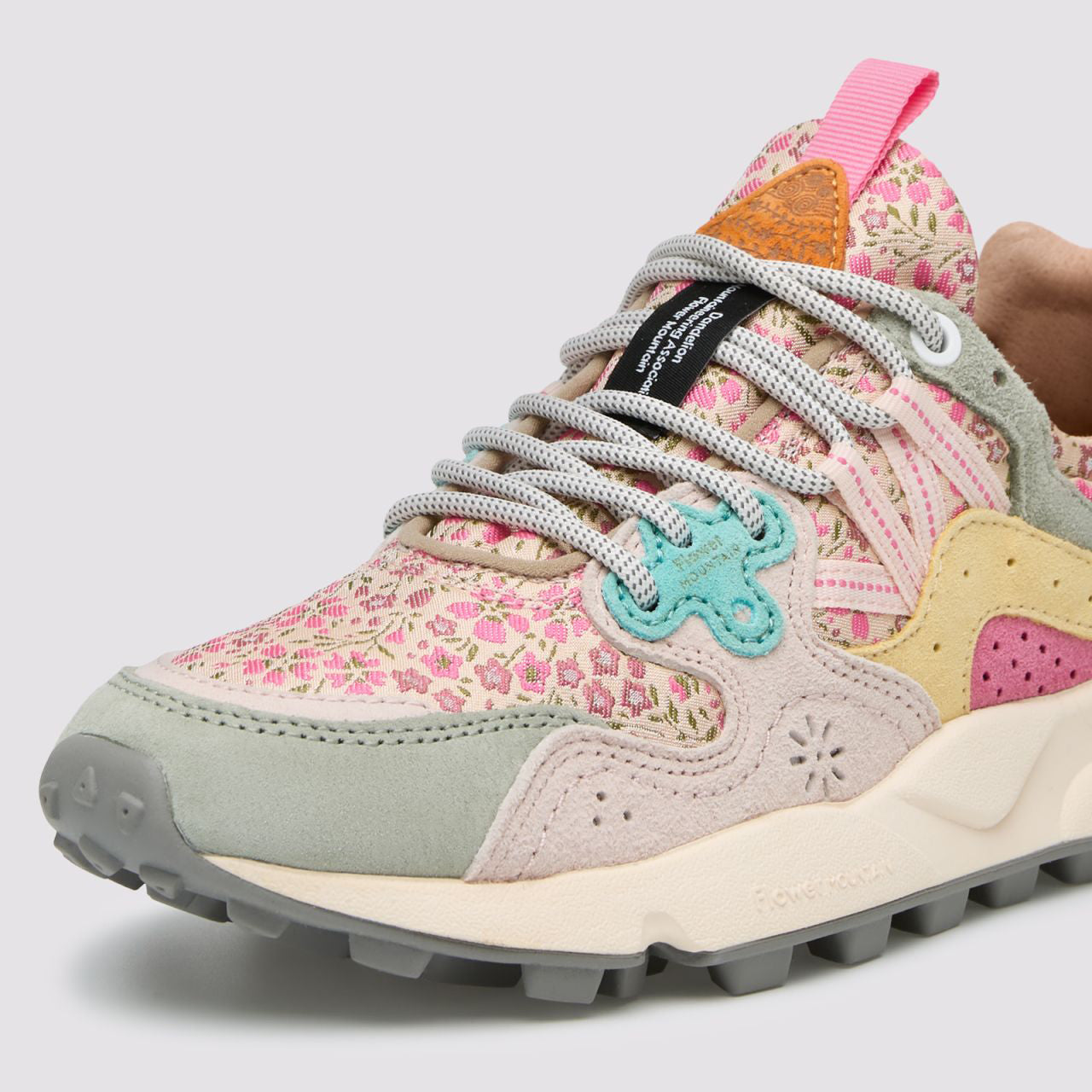 Yamano 3 Woman Suede / Nylon - Leo / Sage / Pink / Yellow
