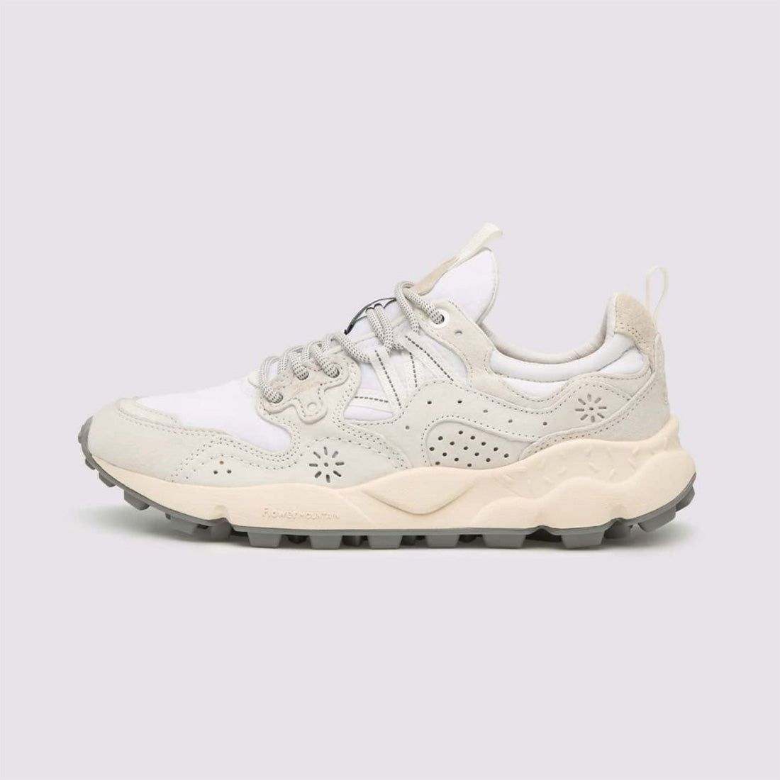 Yamano 3 Uni Suede / Nylon - White / Off White
