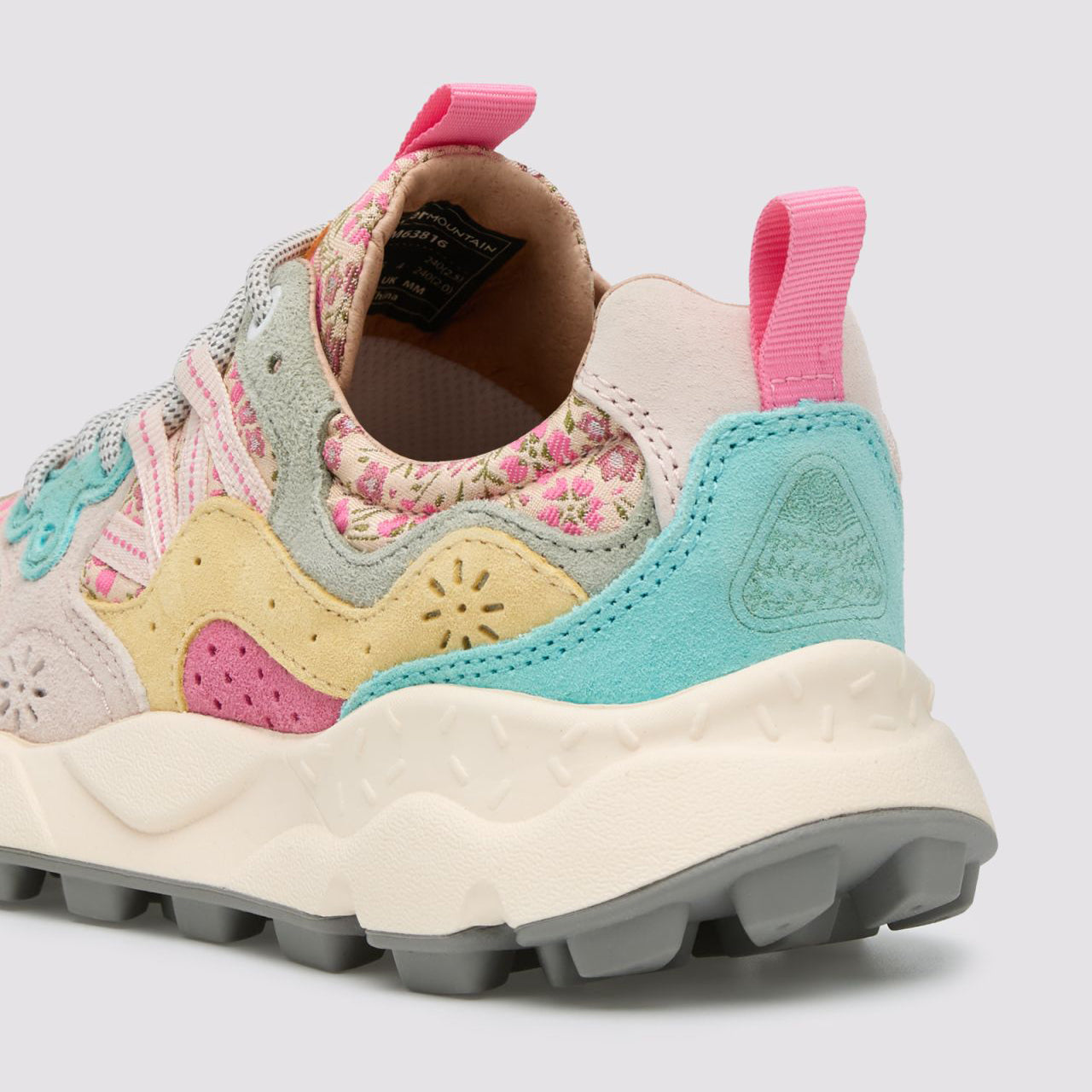 Yamano 3 Woman Suede / Nylon - Leo / Sage / Pink / Yellow