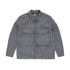 Gingham Boxer Overshirt - Black / Off White