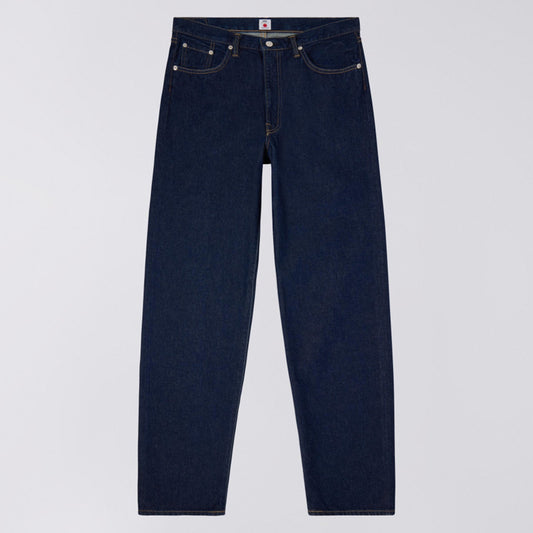 Loose Fit Jeans, Kaihara Pure Indigo Openend Denim, 12.5oz - Blue Rinsed