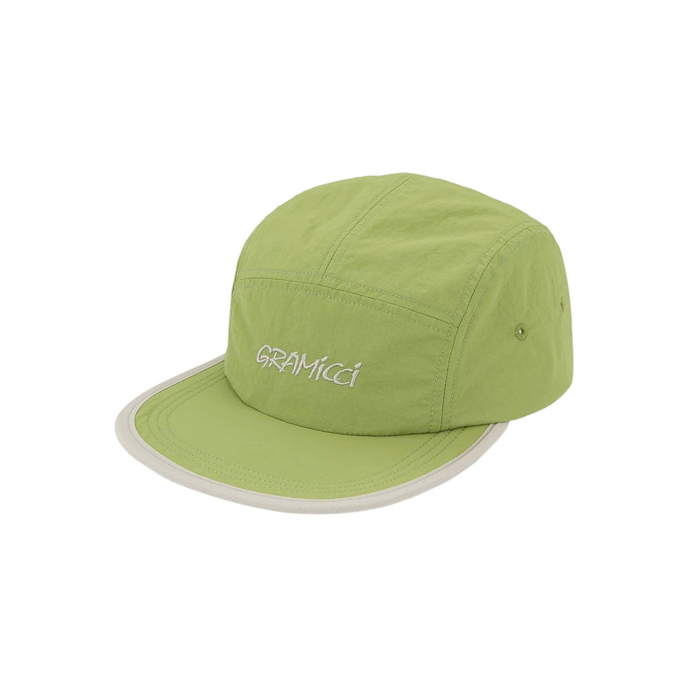 Nylon 5 Panel Cap - Jade Green