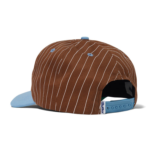 League Baseball Cap - Brown / Sky Blue